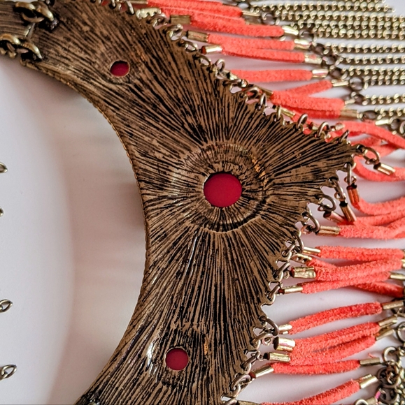 Anthropologie Antique Waterfall Statement Jewelry Set for Women and Girls - Picture 5 of 12